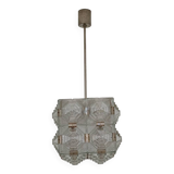 Pyramid chandelier by Jaroslav Bejvl for Preciosa, Kamenicky Senov 1967