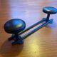 Coat rack 2 hooks years 50/60