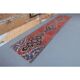 1970s Turkish Oushak Handmade Runner Rug 70x318