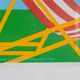 Danish screen print framed Ole Kortzau / Grønne Studie Copenhagen 1982