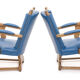 Lot de deux fauteuils Flamands