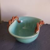 Ceramic cup signed Alexandre, Belgian