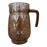 Luminarc smoked glass carafe pitcher