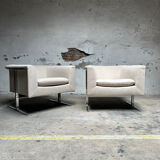 Set of two Artifort lounge chairs by Geoffrey Harcourt