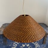 Large rattan suspension
