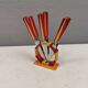 Fruit knife set, Art Deco. Sollingen Germany 1920-40s