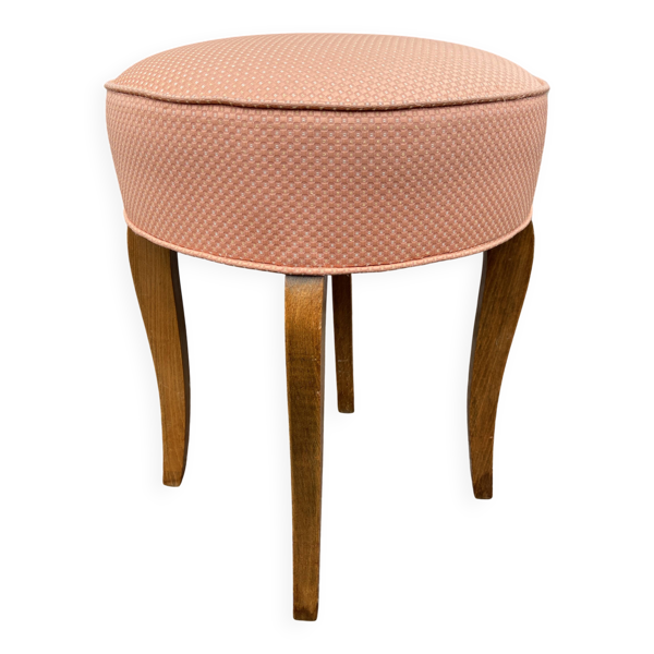 tabouret ottoman ancien scandinave 1950