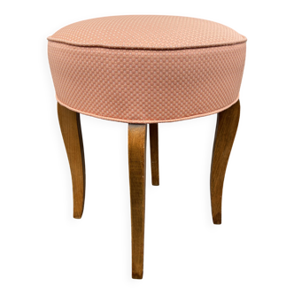 tabouret ottoman ancien scandinave 1950