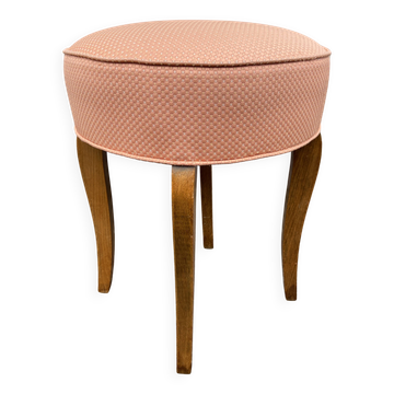 tabouret ottoman ancien scandinave 1950