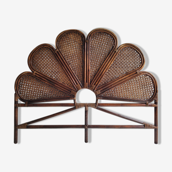 Rattan headboard and canning