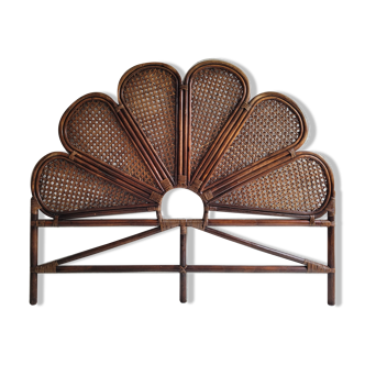 Rattan headboard and canning