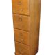 Oak filing cabinet 4 drawers vintage hanging filing cabinet from the 1930s