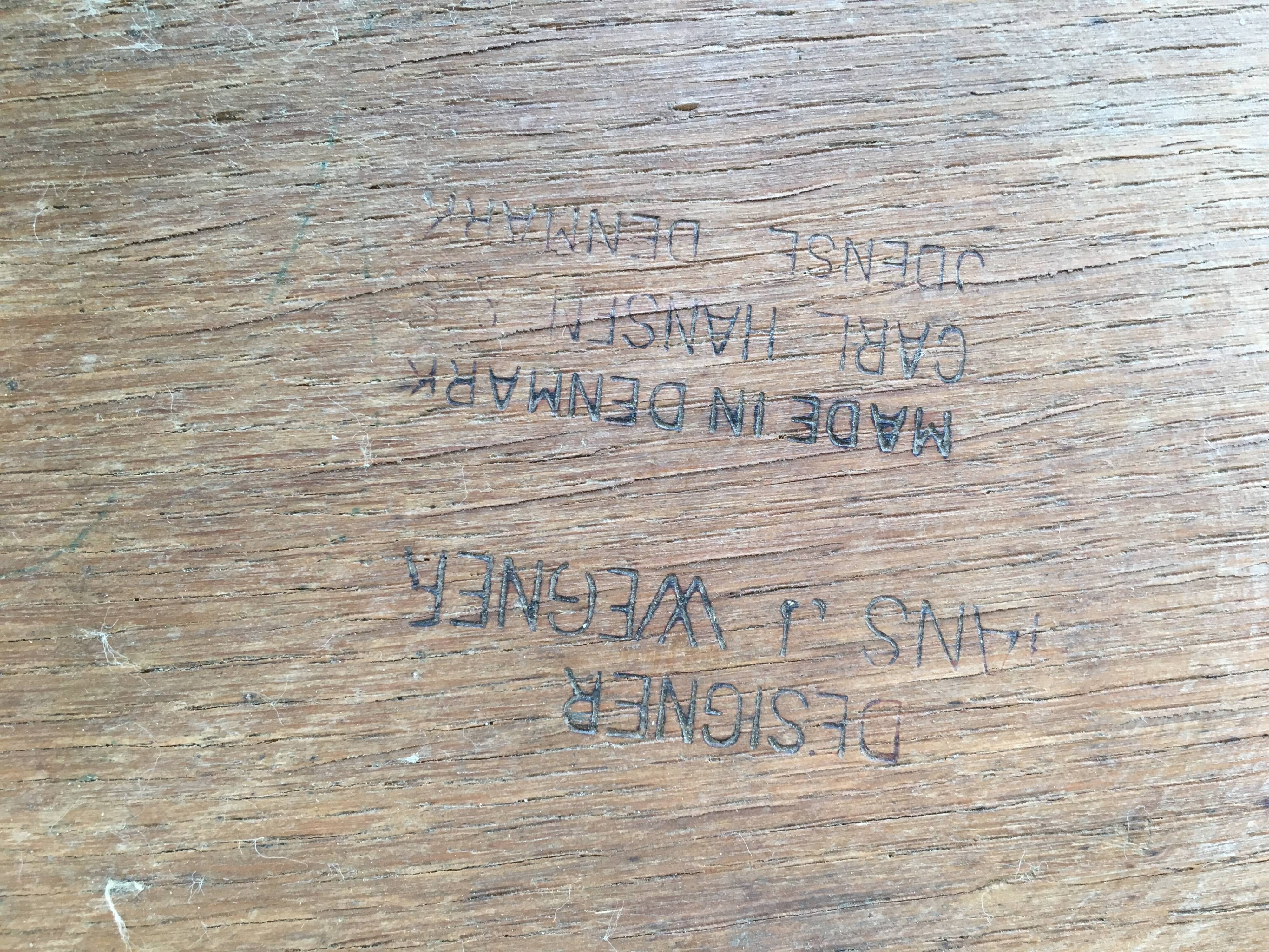 Hans J. Wegner Model CH30 dining chairs