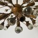 Atomic chandelier by Vereinigte Werkstätten München, 1950s, Germany
