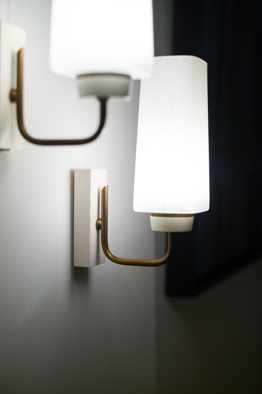 Pair of wall lamps circa 1960