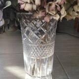 Vintage crystal vase