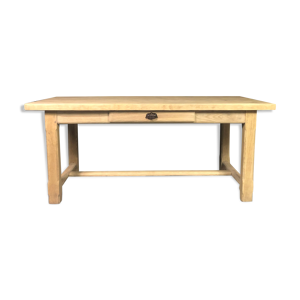 table de ferme en chêne