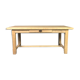 Whitewashed oak farmhouse table