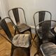 Set of 4 Boston chairs in patinated bronze metal – Westwing ni