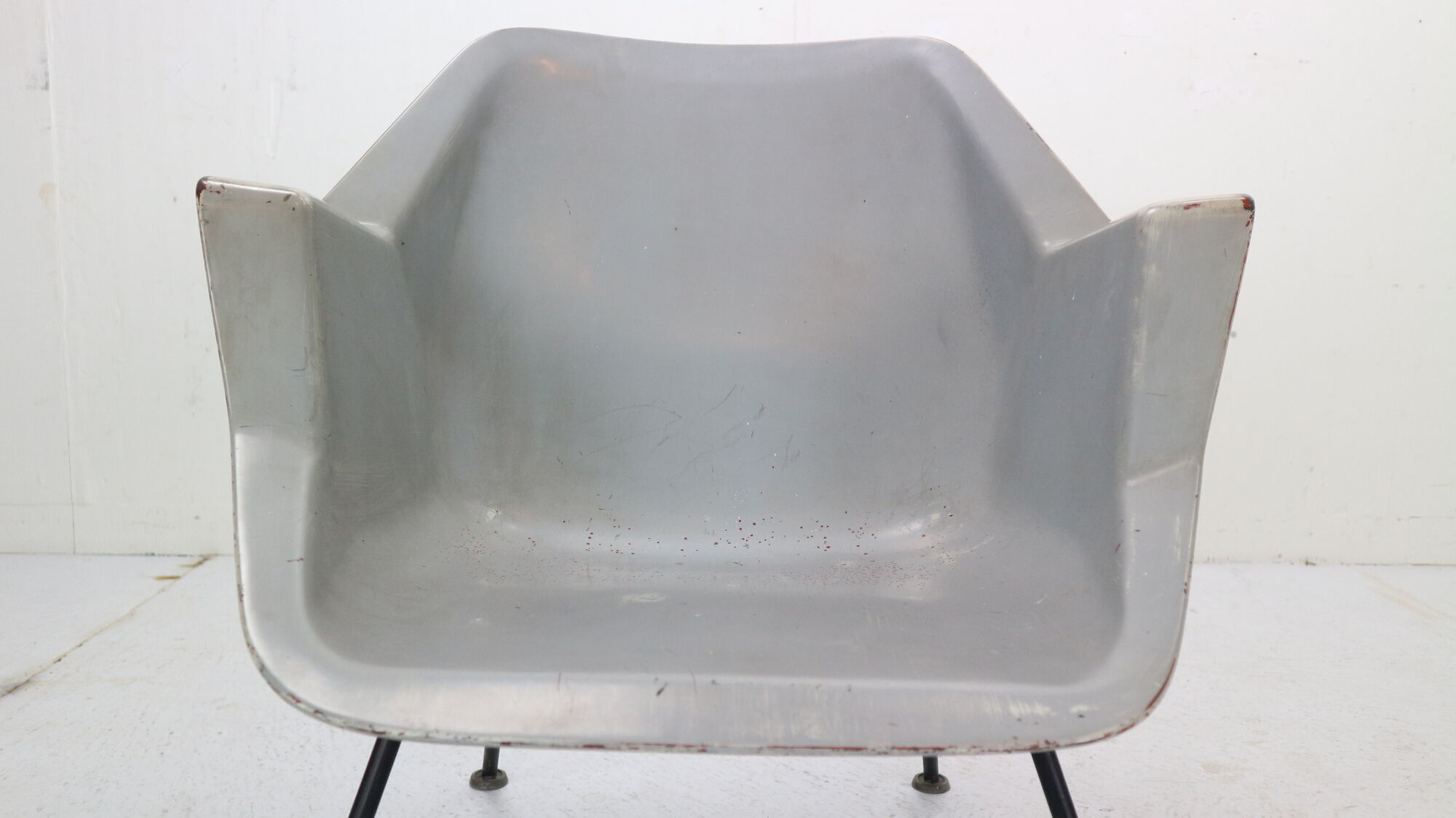 416 fiberglass shell armhair by Wim Rietveld & Andre Cordemeyer for Gispen, 1950
