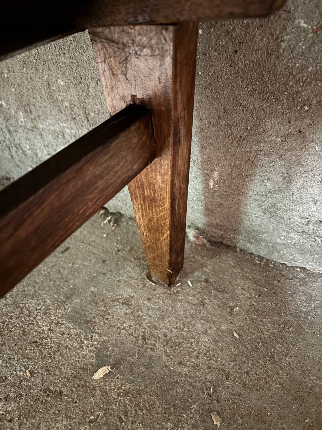 Painted glass bookcase