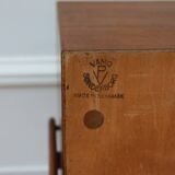 Arne Vodder Vintage Scandinavian Teak Bedside Table