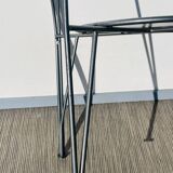 Pair of 'Silver Moon' chairs by Pascal Mourgue - Fermob. Vintage 80s.