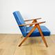 B-310 VAR armchair sea blue blue velvet - 2 pieces available