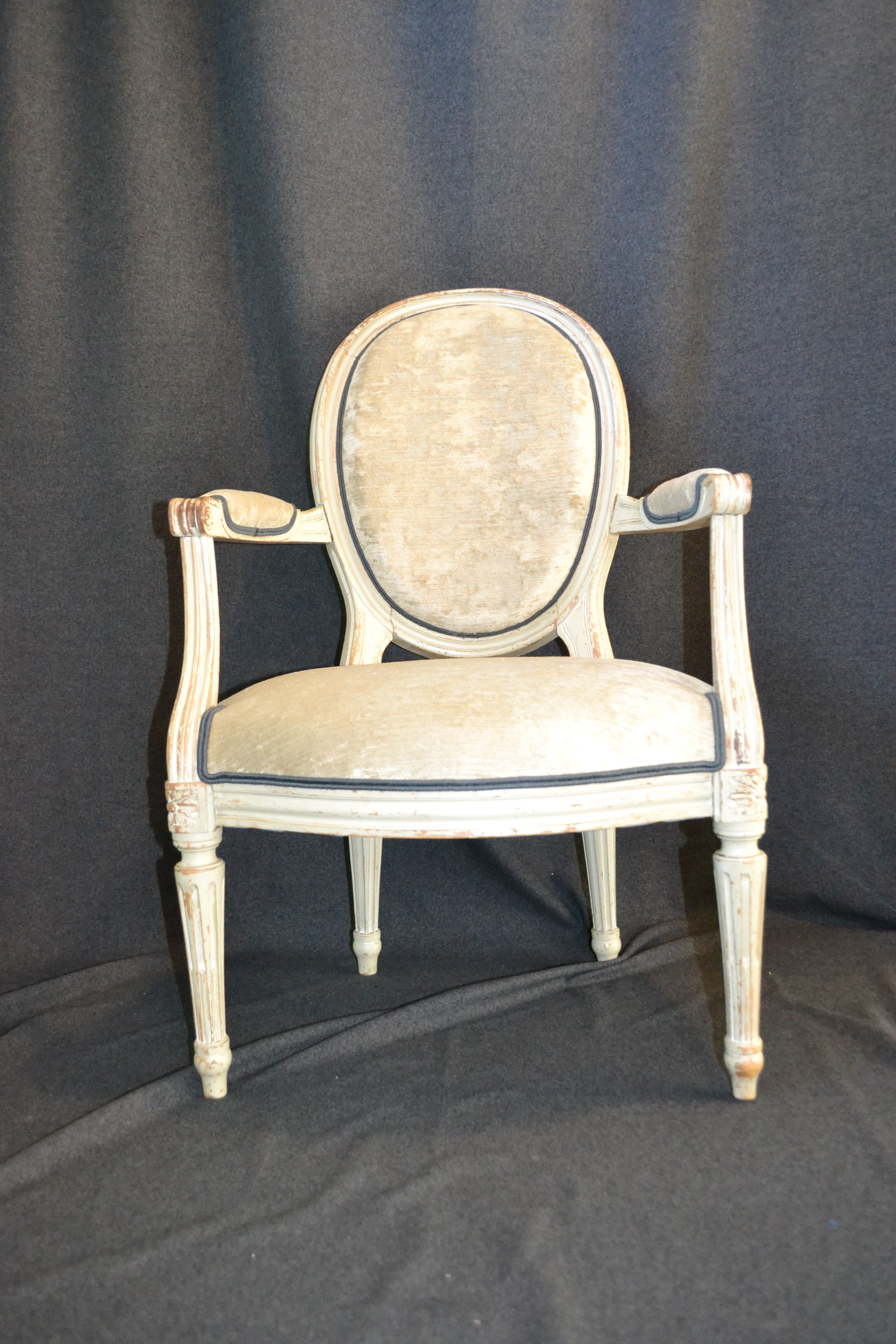 Pair of medallion chairs