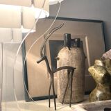 Lampe de table en plexiglas par L.BRYLLE & P.JACOBSEN, Danemark design 1960