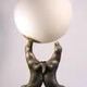 Louis Carvin otter lamp