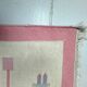 Vintage kilim rug, wool and cotton, folk art style, Poland, 1970s
