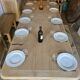 Farm table with extensions
