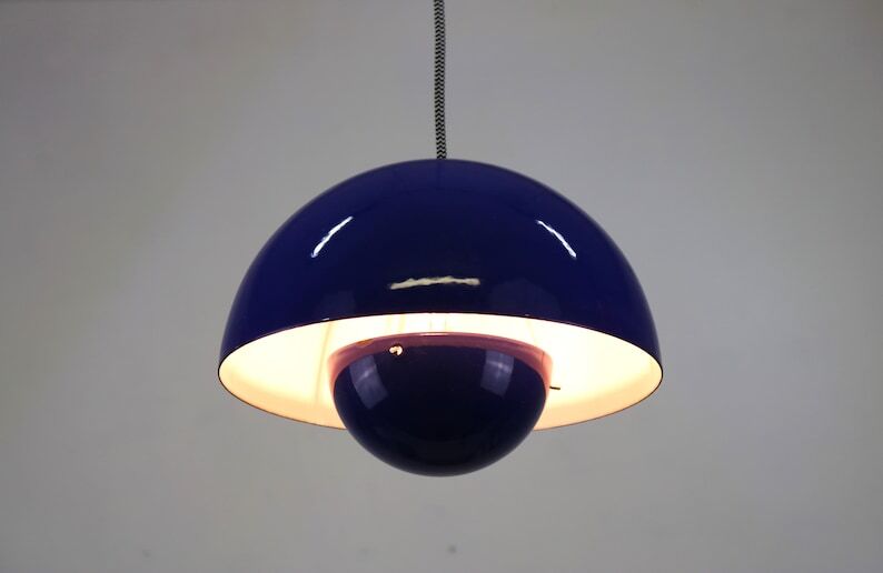 Pendant lamp designed by Verner Panton 1970 Denmark