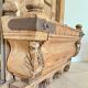 Door & old Indian balcony from Rajasthan in solid teak
