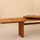 Table en orme massif, Maison Sénac, France, 1980’s