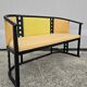 Canapé Jugendstil Josef Hoffmann curved wood beech