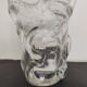 Vintage Crystal Vase Signed Schneider France