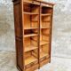 Antique roller shutter cabinet Paris oak wall cupboard