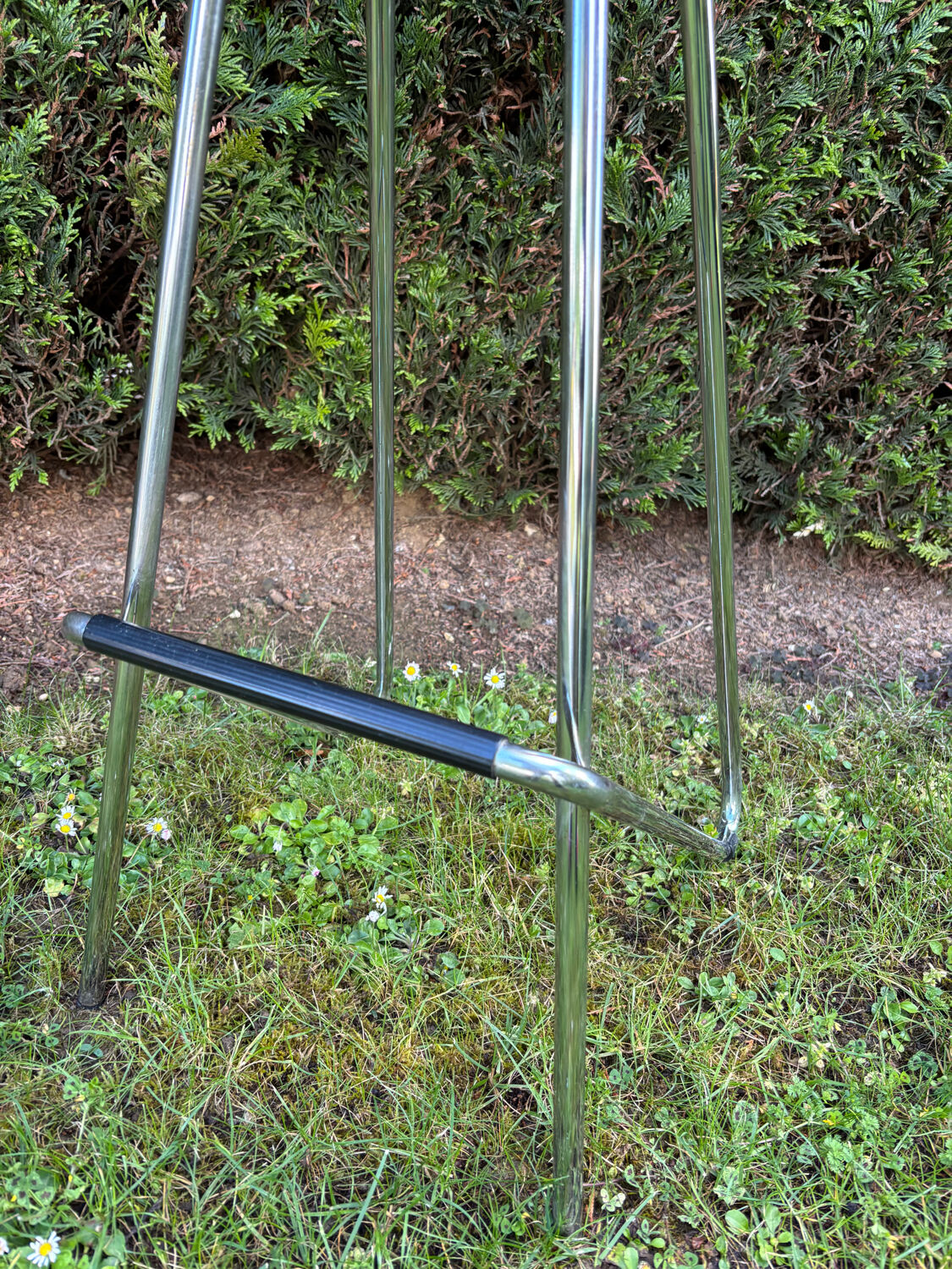 Vintage high stool by Roberto Foschia
