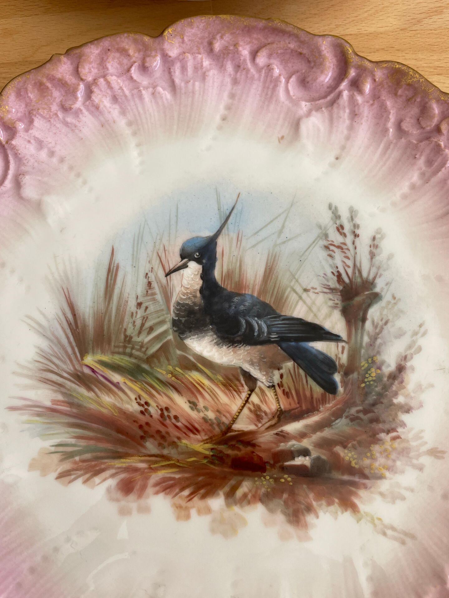Hand-painted plates