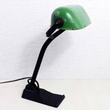 Lampe de bureau Art Deco, Lampe de banque