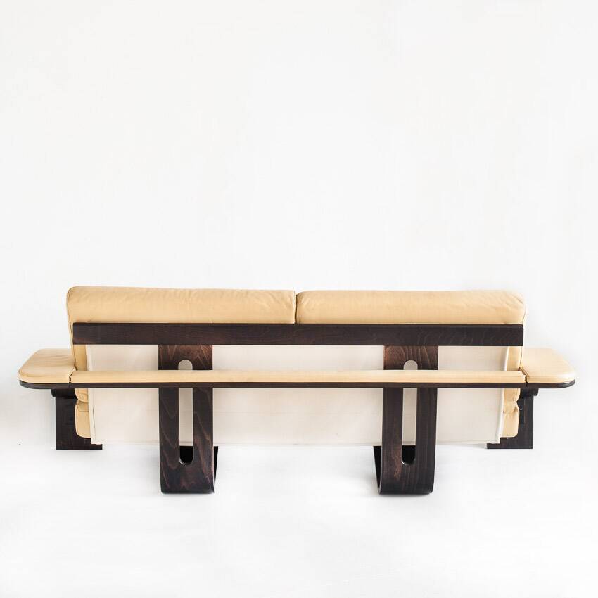 Three-seater sofa "Kroken". Design by Åke Fribytter for Nelo Möbel. Sweden.