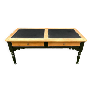 Table basse merisier