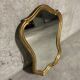 Old gold mirror
