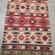 Kilim rug in jute and cotton. 155cm x 260cm