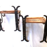 Pair of Arabic soap holders