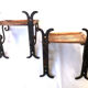 Paire de porte-savons arabes