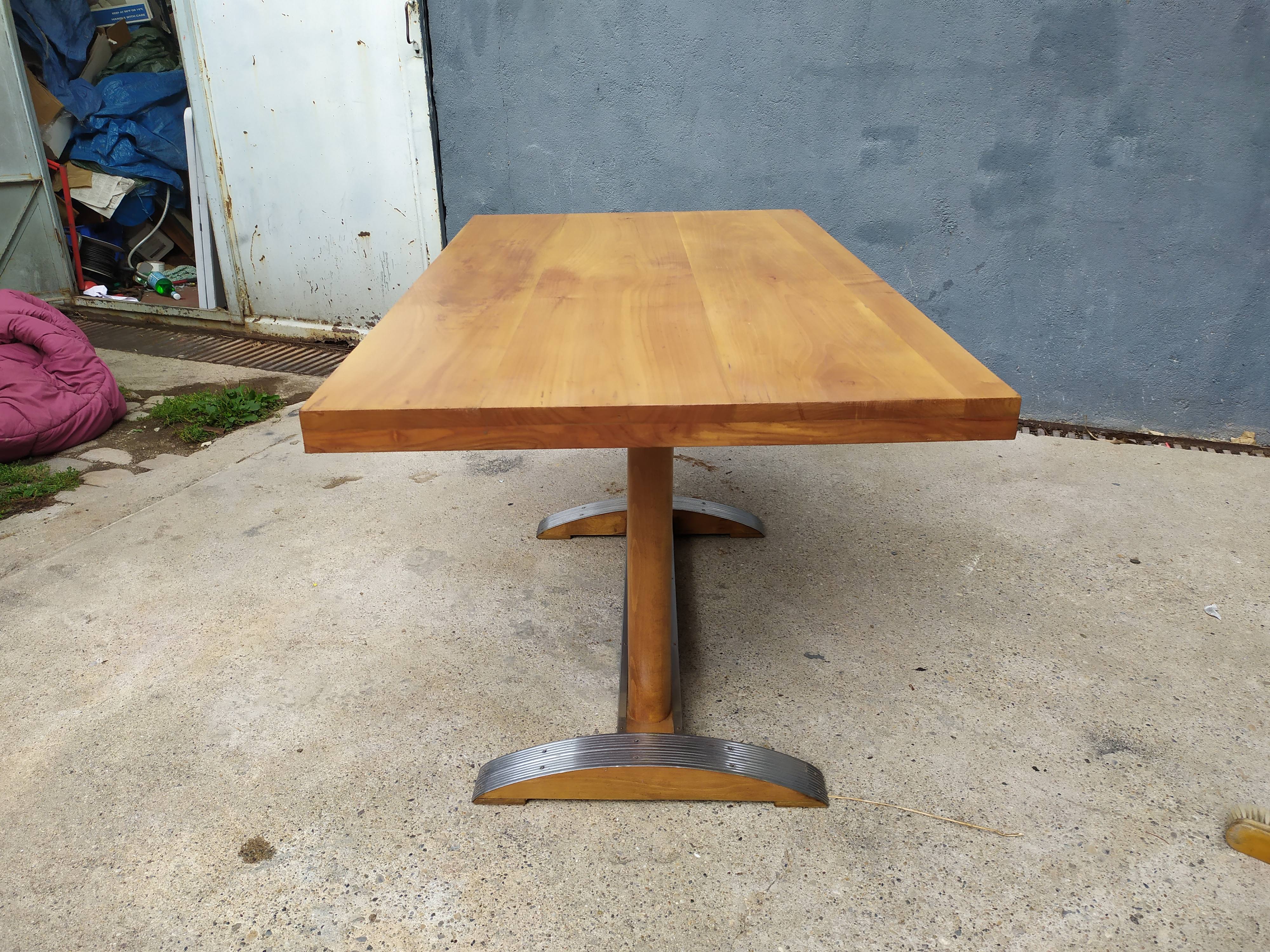 Wooden bistro table 1930
