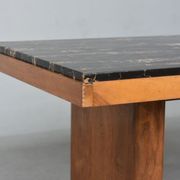 Dining room table 1940 rosewood tray in portr